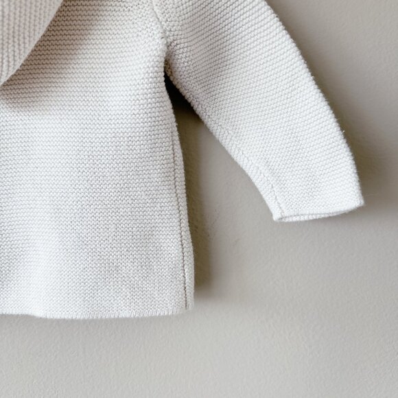 H&M Knit button up hoodie sweater 2-4m unisex baby girl boy kids clothes - Picture 10 of 12